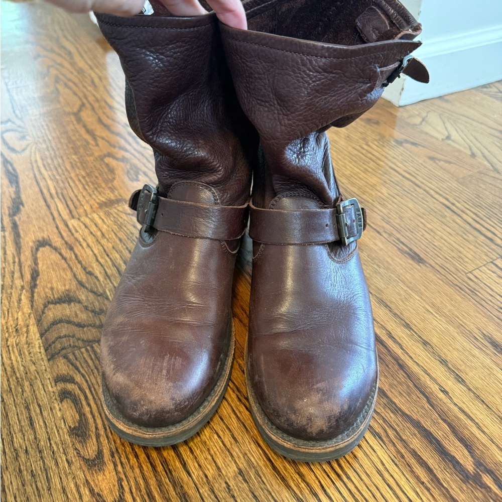 Frye Brown Leather Boots
